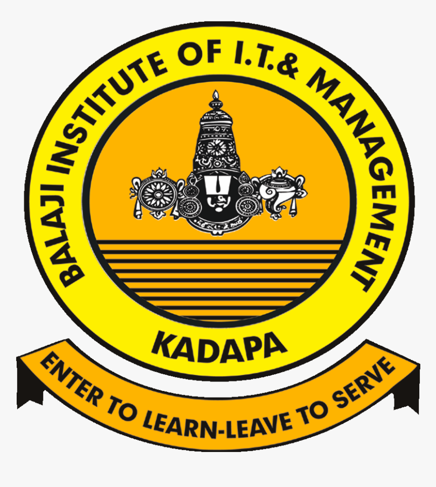 Logo - Balaji Institute Of It And Management Kadapa, HD Png Download, Free Download
