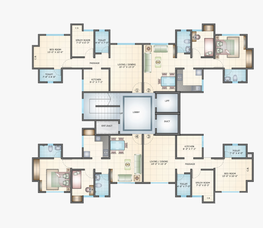 Floor Plan, HD Png Download, Free Download