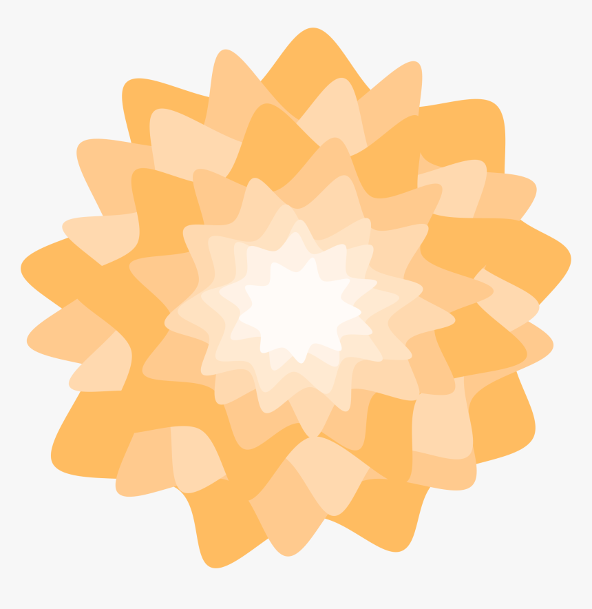 Transparent Orange Flower Png - Illustration, Png Download, Free Download