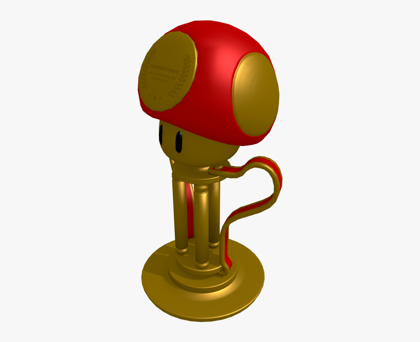 Mario Kart 8 Mushroom Trophy, HD Png Download, Free Download