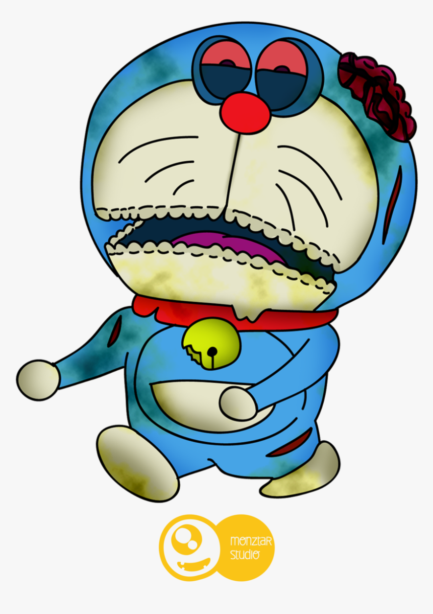 How To Stop A Zombie - Gambar Doraemon Keren Zombie, HD Png Download, Free Download