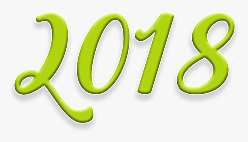 Happy New Year 2018 Png - Graphics, Transparent Png, Free Download