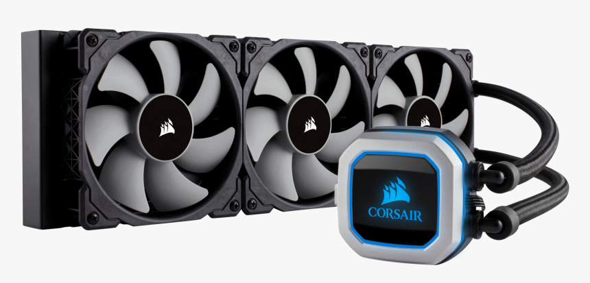Corsair Hydro Series H115i Pro Water Cooler, HD Png Download, Free Download