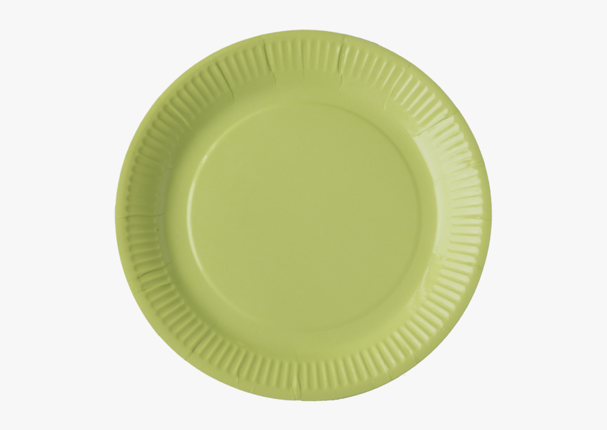 Colored Kiwi Smooth Fluted 23cm - Plate, HD Png Download, Free Download