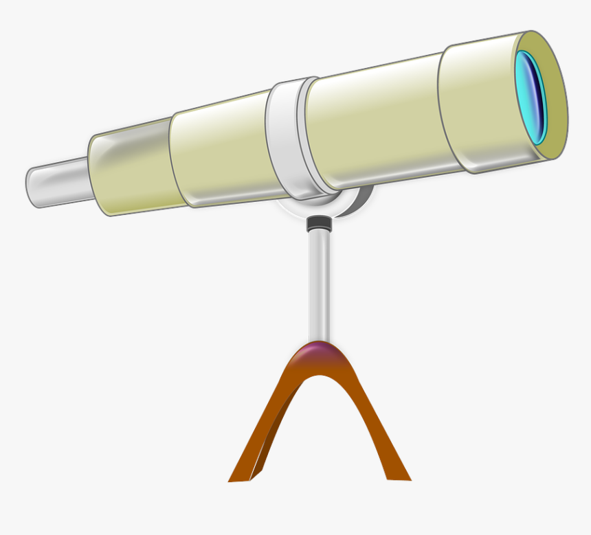 Telescope Planetary Astronomy Free Photo - Como Pintar Un Telescopio, HD Png Download, Free Download