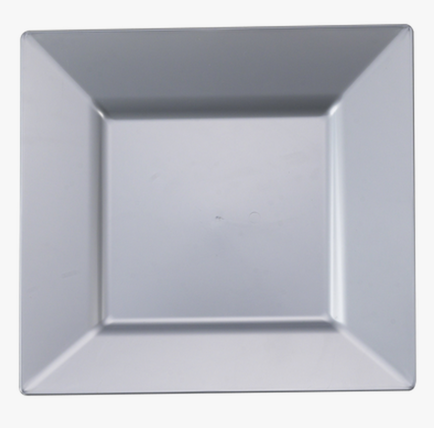 Disposable Square Silver Plastic, HD Png Download, Free Download