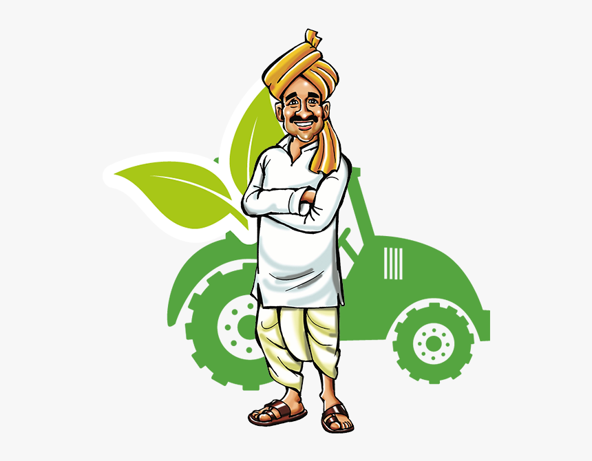 Indian Farmer Png - Indian Farmer Cartoon Png, Transparent Png, Free Download