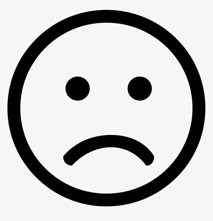 Sad Smiley Icon Png Clipart , Png Download - Smile Icon, Transparent Png, Free Download