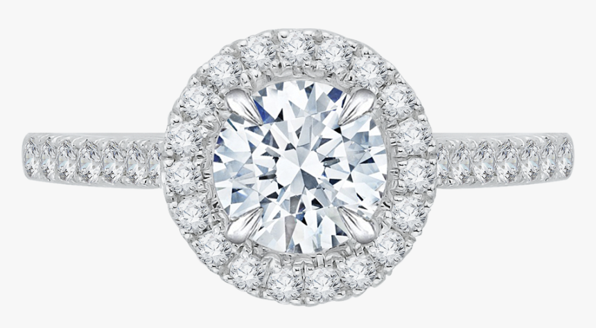 Engagement Rings Octagon Halo, HD Png Download, Free Download