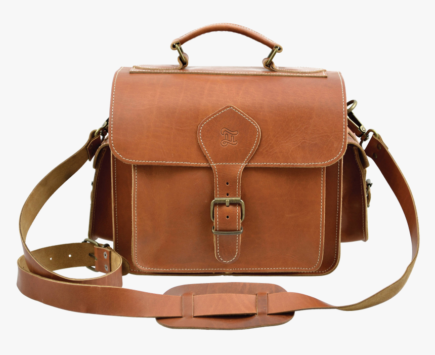 Brown Leather Bag - Leather Camera Bag, HD Png Download, Free Download