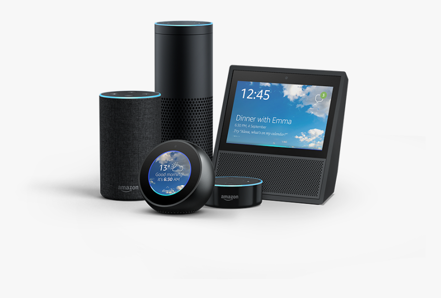 Transparent Amazon Echo Png - Amazon Echo Family Png, Png Download, Free Download