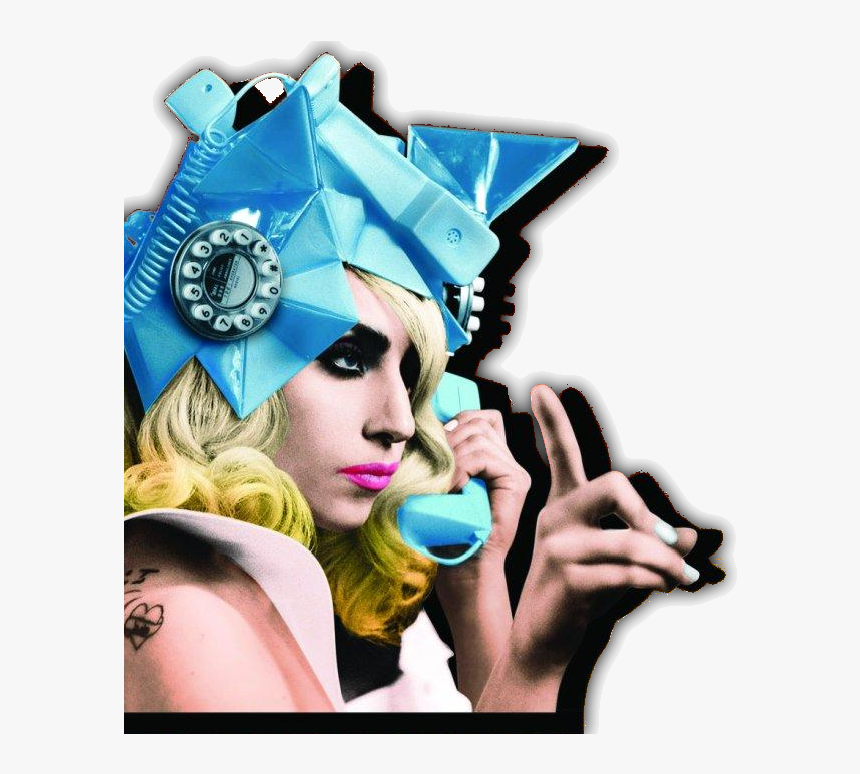 Transparent Lady Gaga Clipart - Lady Gaga Telephone Feat Beyoncé, HD Png Download, Free Download