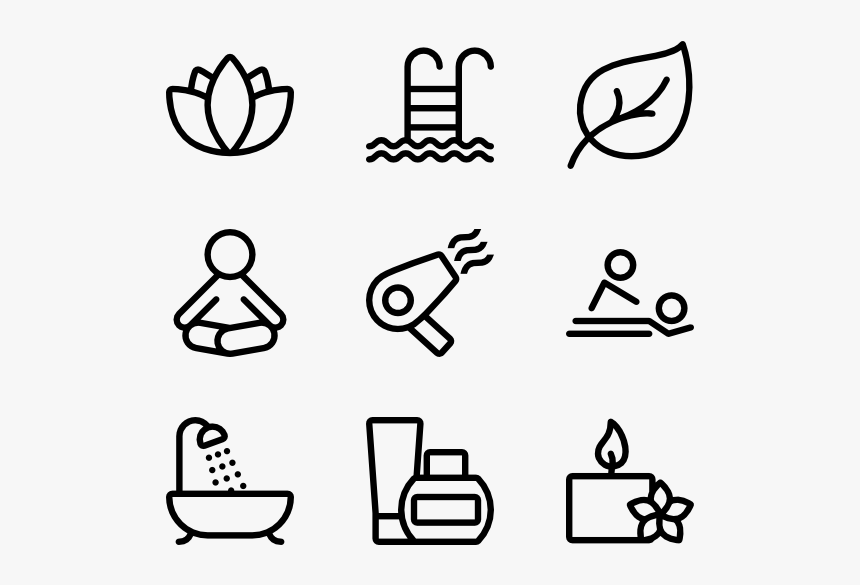 Png Spa Icons, Transparent Png, Free Download