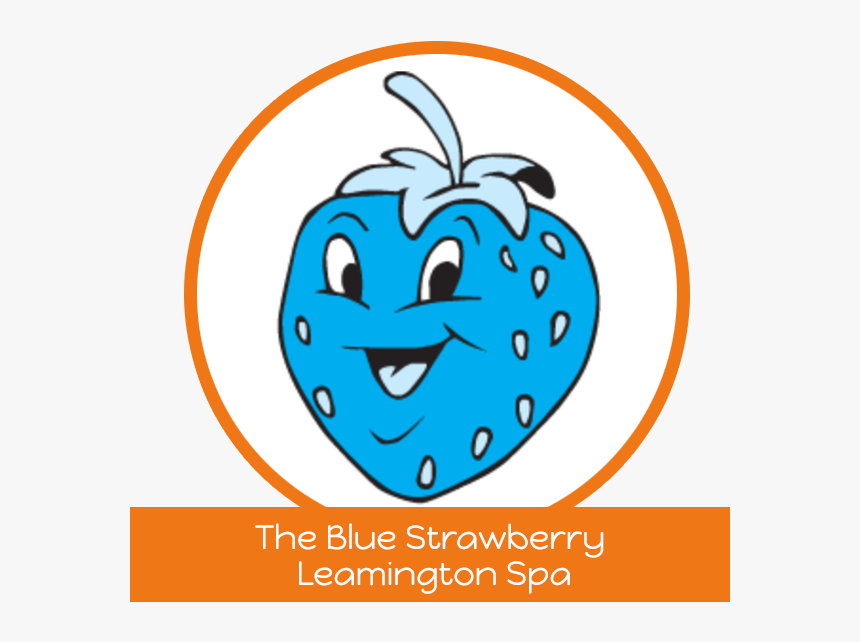 Blue Strawberry Cartoon, HD Png Download, Free Download