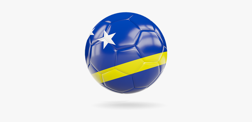 Glossy Soccer Ball - Curacao Ball Png, Transparent Png, Free Download