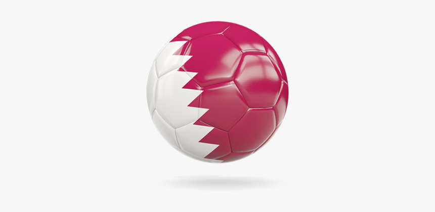 Glossy Soccer Ball - Qatar Soccer Ball Png, Transparent Png, Free Download