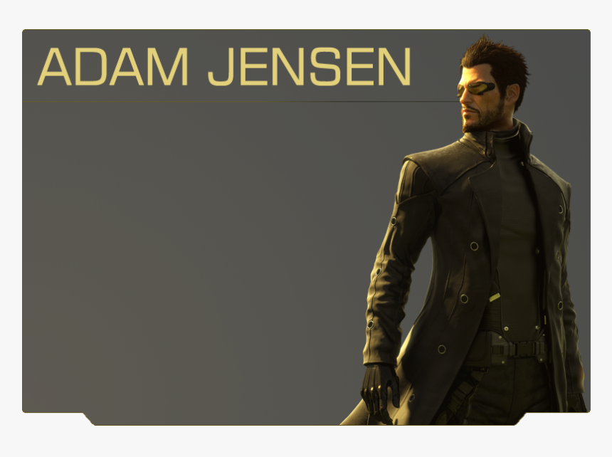 Deus Ex Human Revolution - Adam Jensen, HD Png Download, Free Download