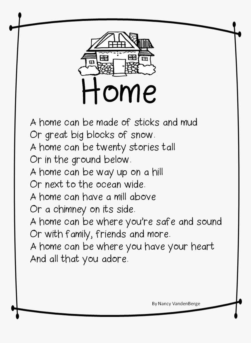 Essay On Home Sweet Home - My Sweet Home Essay, HD Png Download, Free Download