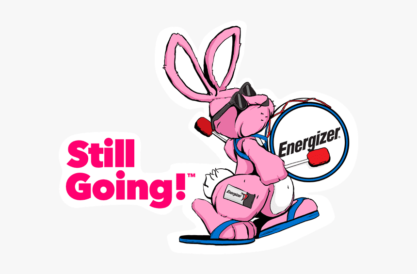 Energizer Bunny Png - Energizer Bunny Still Going Gif, Transparent Png, Free Download