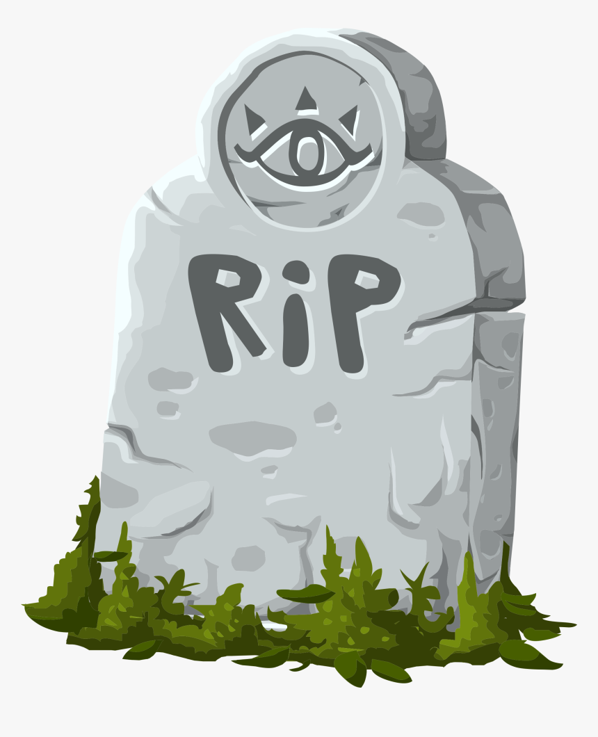 Clipart Transparent Background Gravestone, HD Png Download - kindpng