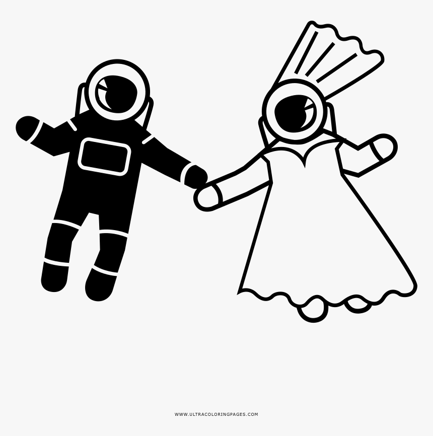 Coloring Pages Of Astronaut Suit For Adults Toddlers - Coloring Book, HD Png Download, Free Download