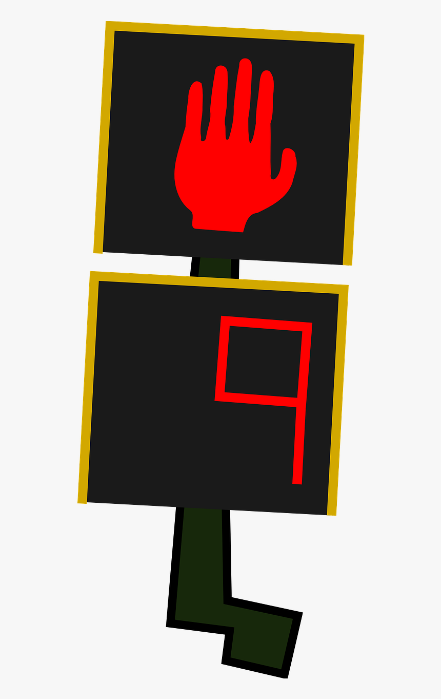 Crossing Crosswalk Pedestrian Png Image - Crosswalk Signal Clipart, Transparent Png, Free Download