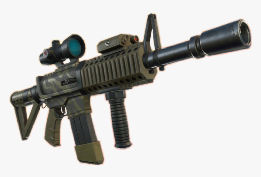 #fortnite #rifle #gun #game #games #gamer #gamers #stream - Fortnite Thermal Scoped Ar, HD Png Download, Free Download