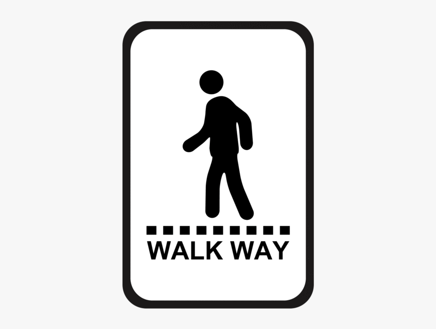 Walkway Signage, HD Png Download, Free Download