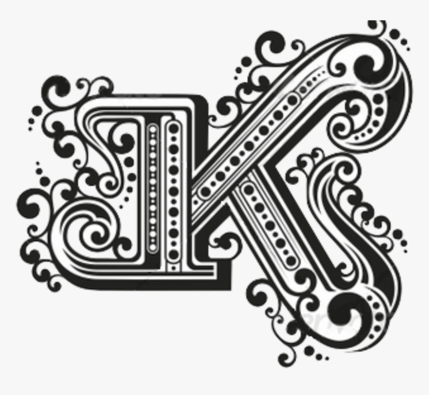 Thekay - La - Calligraphy Letter K, HD Png Download, Free Download