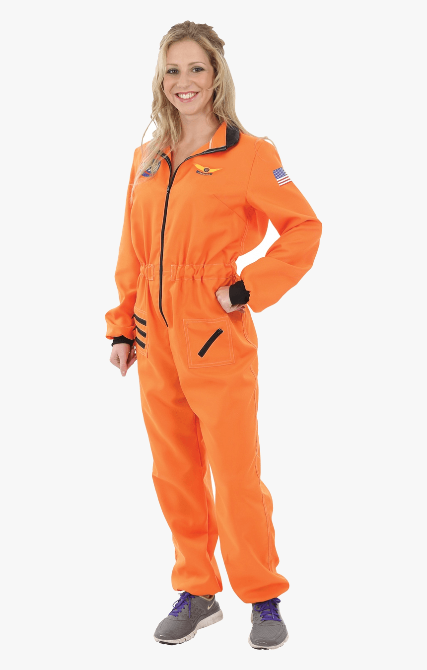 Orange Astronaut Nasa Costume, HD Png Download, Free Download