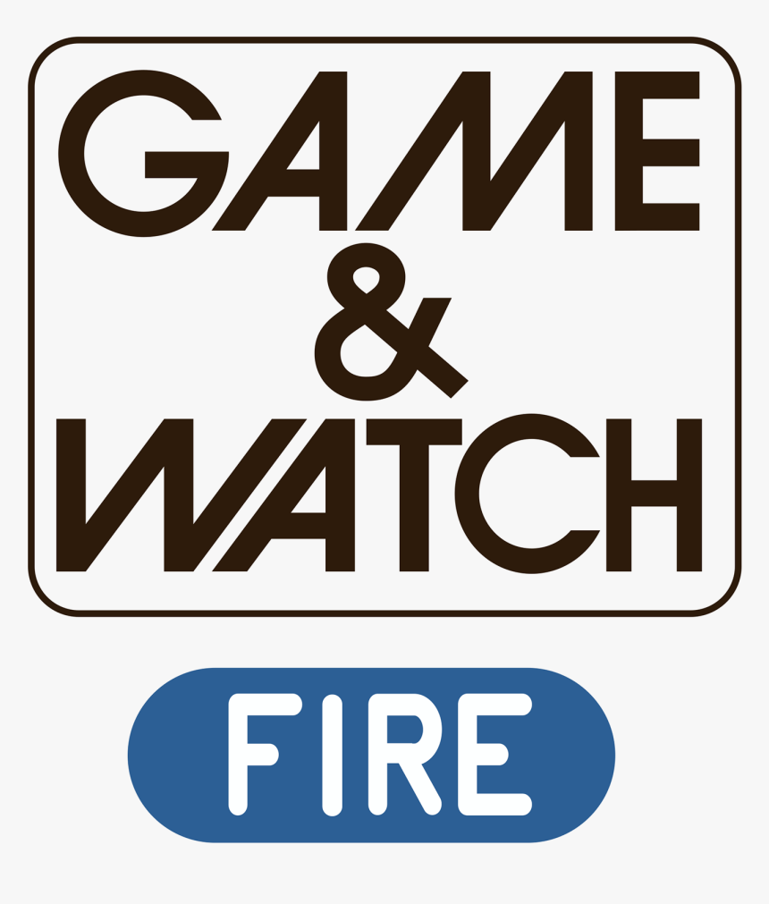 Game And Watch Logo Png, Transparent Png, Free Download