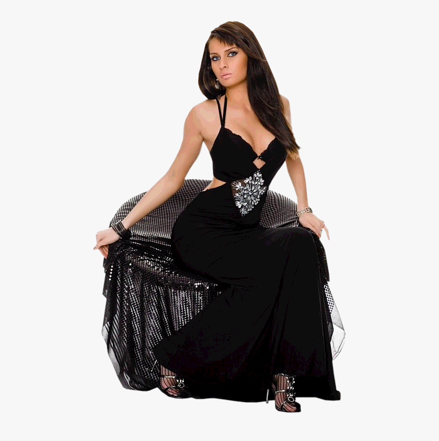 Belle Femme Robe De Soirée, HD Png Download, Free Download