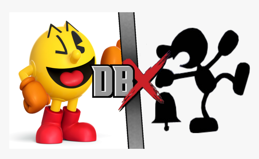 Pac-man Vs Mr Game Watch - Mr Game And Watch Evolution, HD Png Download, Free Download