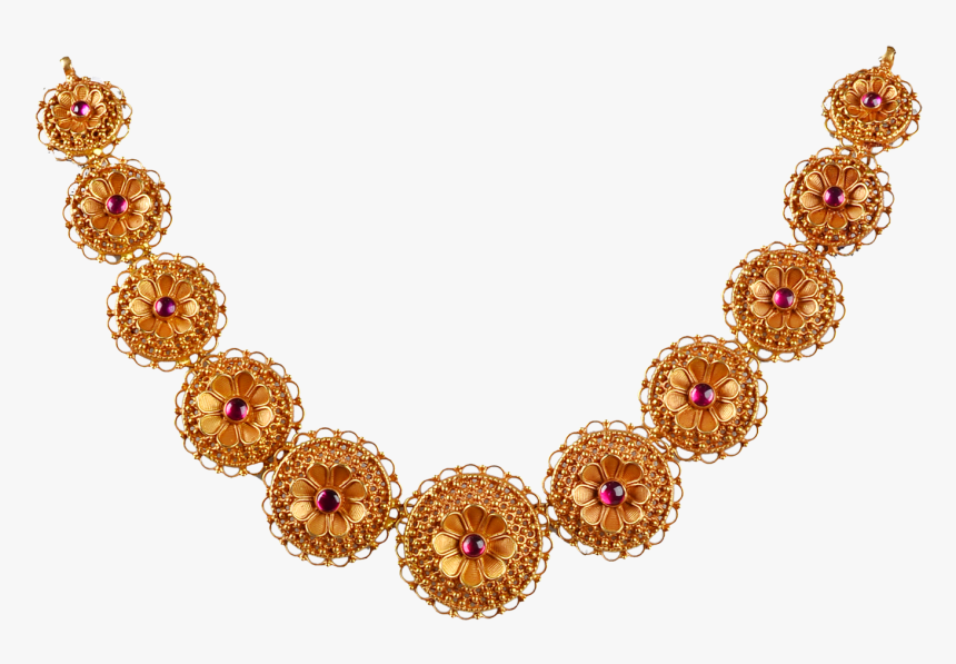 Transparent Gold Ornaments Png - Green Agate Beads Necklace, Png Download, Free Download