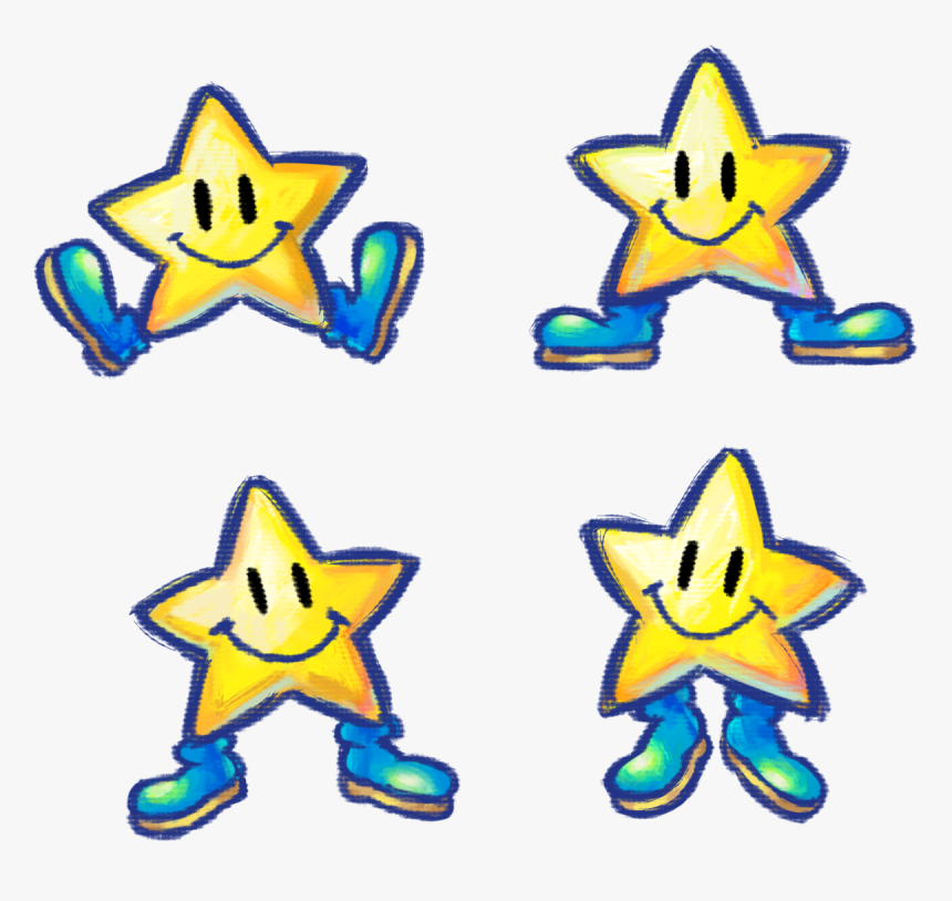 Mario Star Yoshi Island, HD Png Download, Free Download