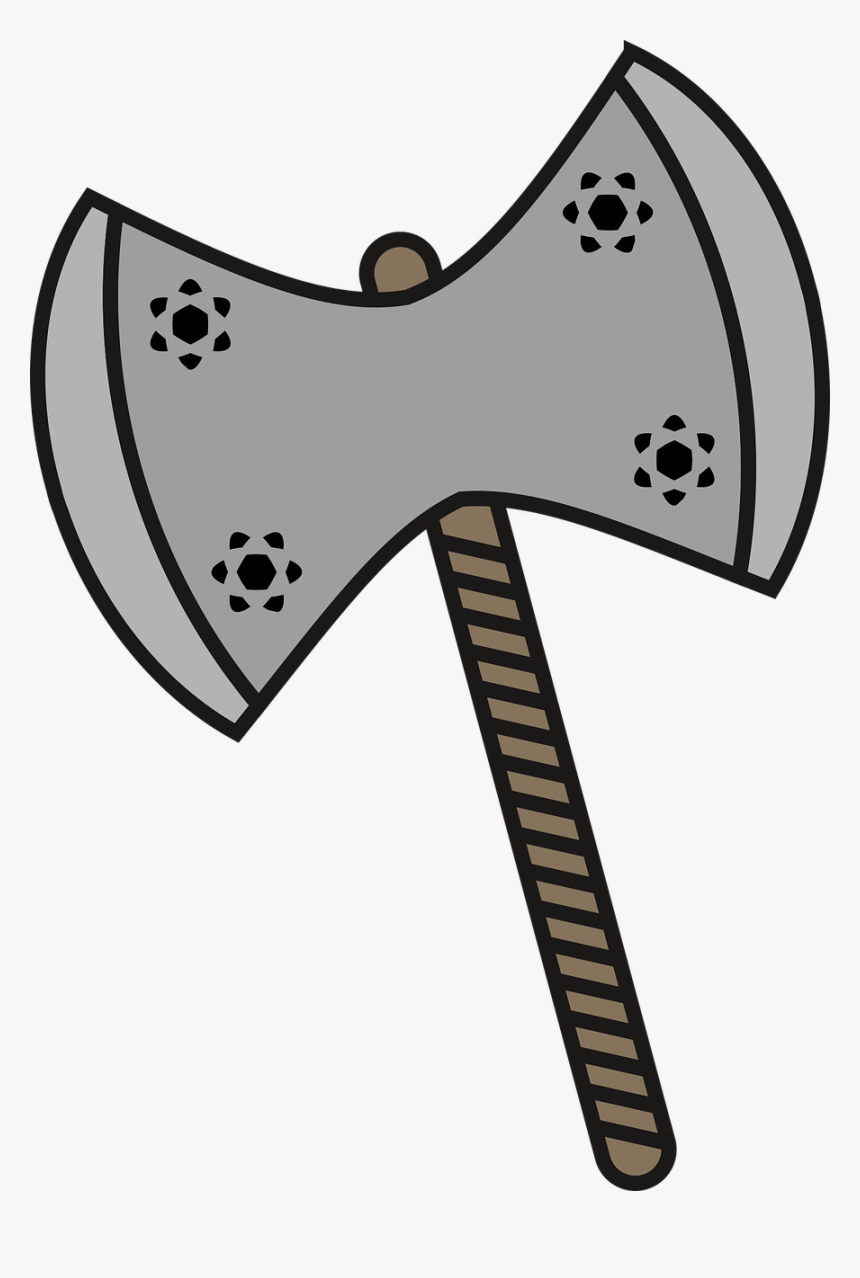 Ax, Handle, Hack, No Background, Viking, Melee Weapons - Cartoon Ax Transparent Background, HD Png Download, Free Download