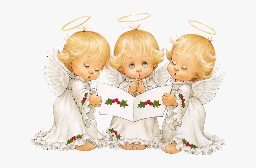 Angelitos Bebés Png - Free Clipart Christmas Angels, Transparent Png, Free Download