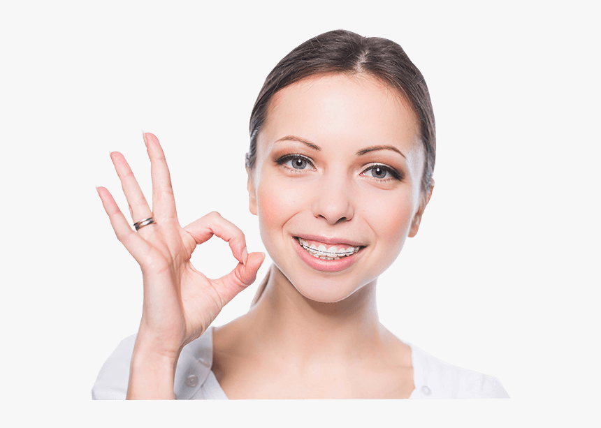 Sonrisa Con Brackets Png - Banner For Braces, Transparent Png, Free Download