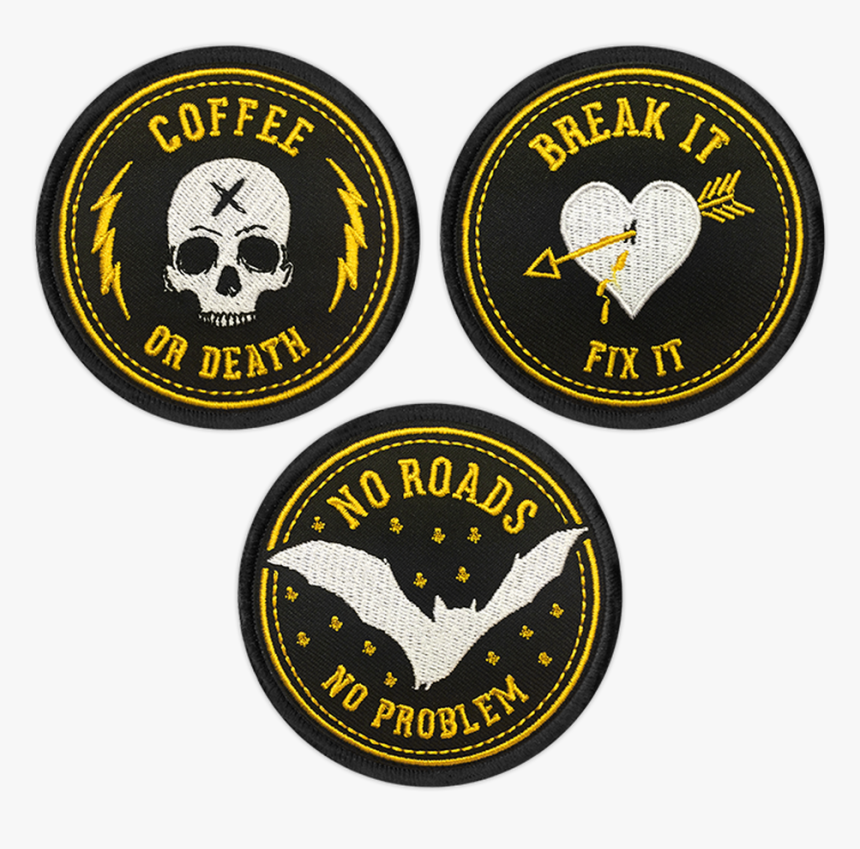 Badge Patch Set By Seventh - Halloween Patches, HD Png Download, Free Download