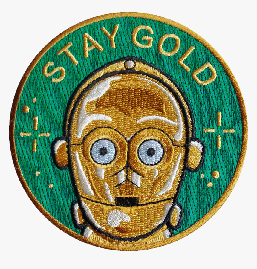 Stay Gold Patch - Gold Patch, HD Png Download, Free Download