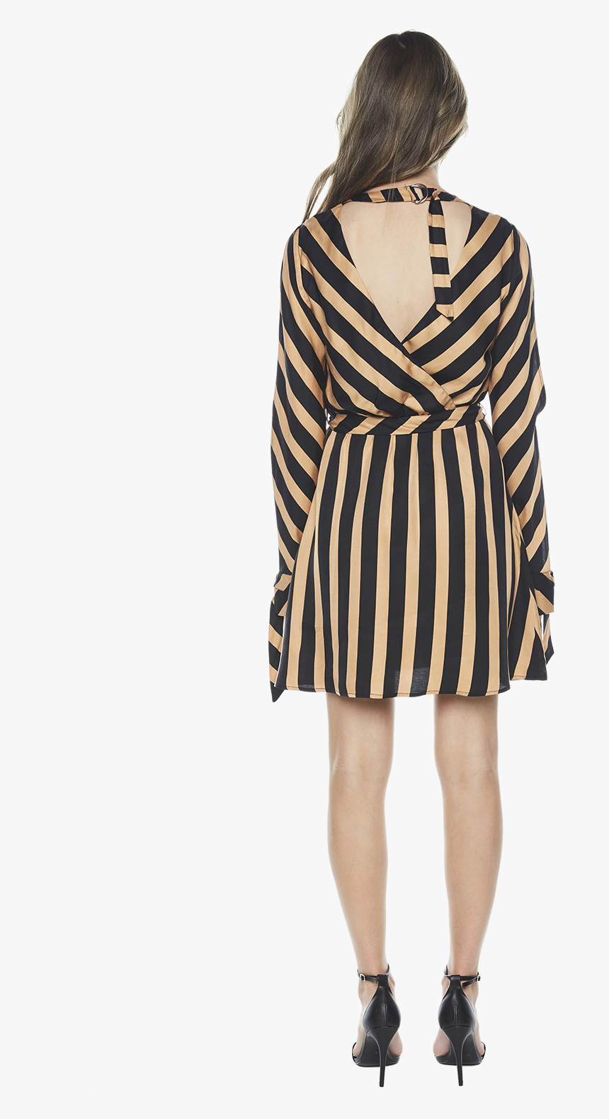 Hannah Stripe Dress In Colour Sandstorm - Photo Shoot, HD Png Download, Free Download