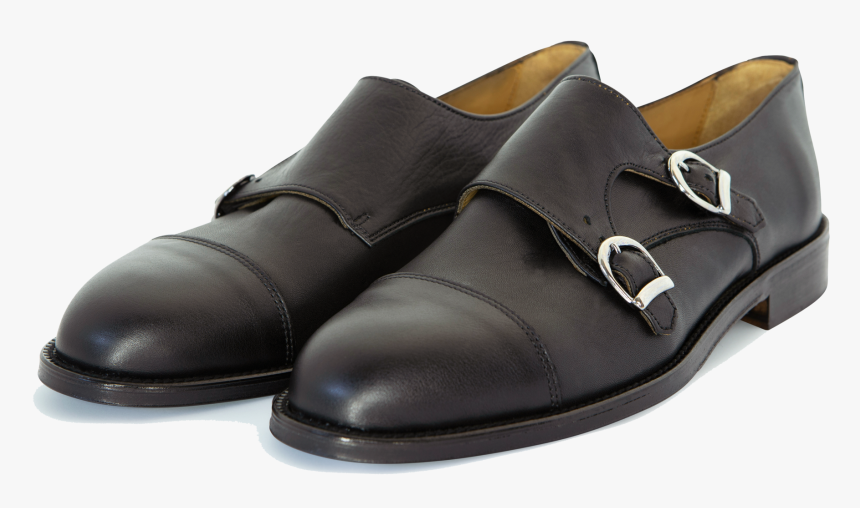 Zapato Doble Hebilla Negro Mate"
 Class="lazyload Lazyload - Slip-on Shoe, HD Png Download, Free Download