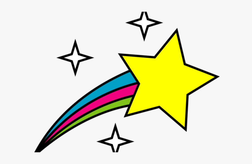 Shooting Star Vector Free Download - Vector Shooting Star Png, Transparent Png, Free Download