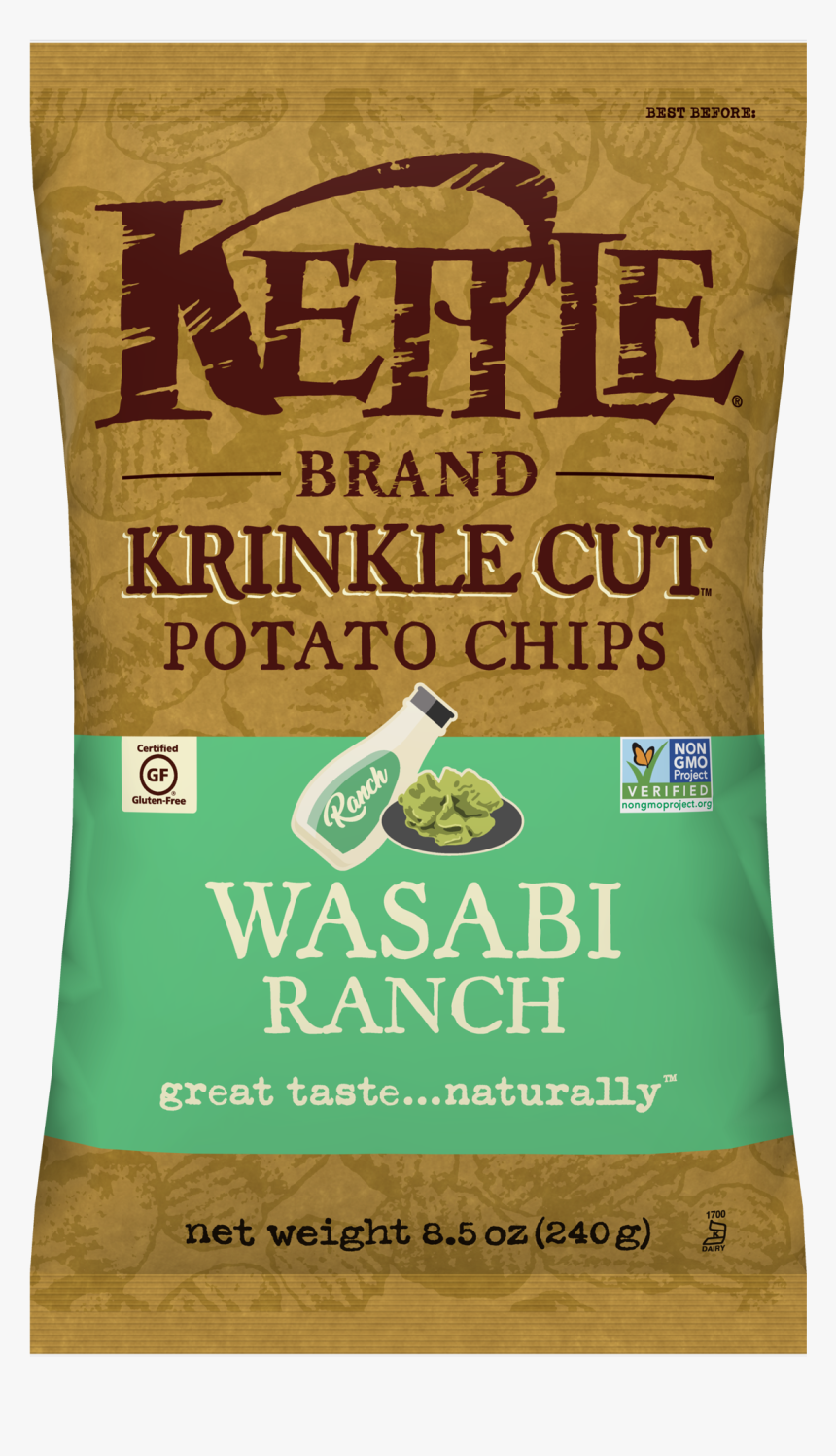 Wasabi Ranch Kettle Chips, HD Png Download, Free Download