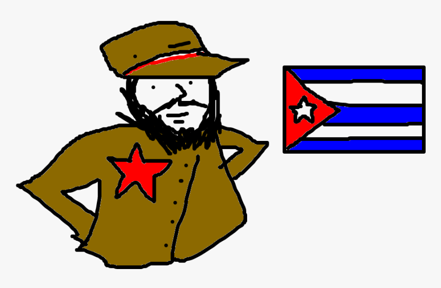 Fidel Castro Clipart, HD Png Download, Free Download