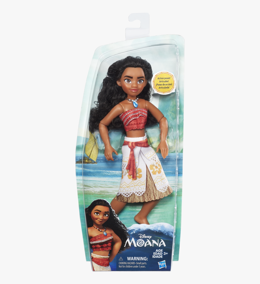 Disney Moana Adventure Figure Moana - Moana Barbie Doll, HD Png Download, Free Download