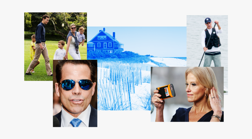 Jared And Ivanka, Anthony Scaramucci, Matt Lauer And - Lally Weymouth Hamptons Estate, HD Png Download, Free Download