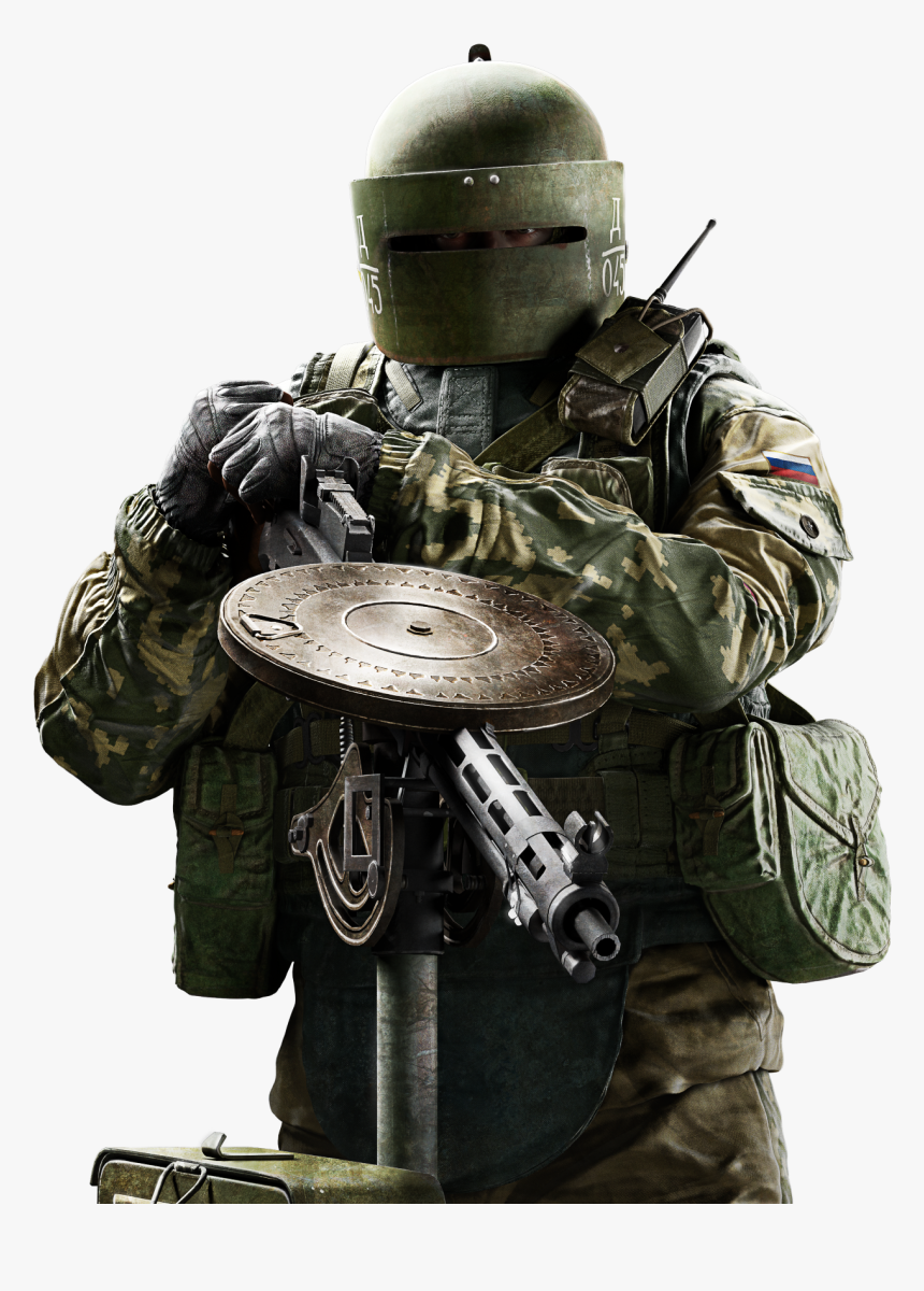 Rainbow Six Siege Tachanka Png, Transparent Png, Free Download