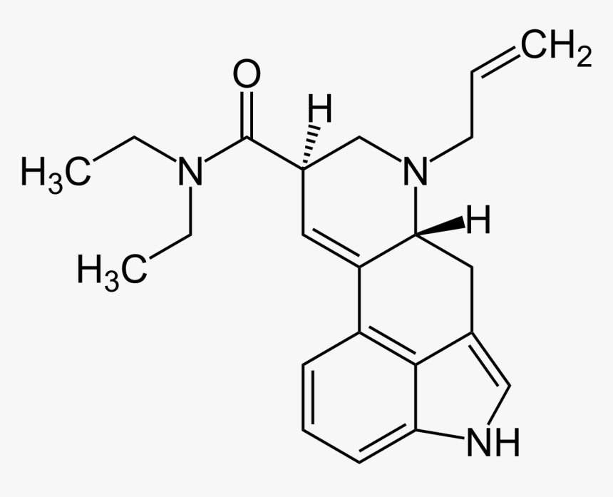Image - Estructura Quimica Del Lsd, HD Png Download, Free Download