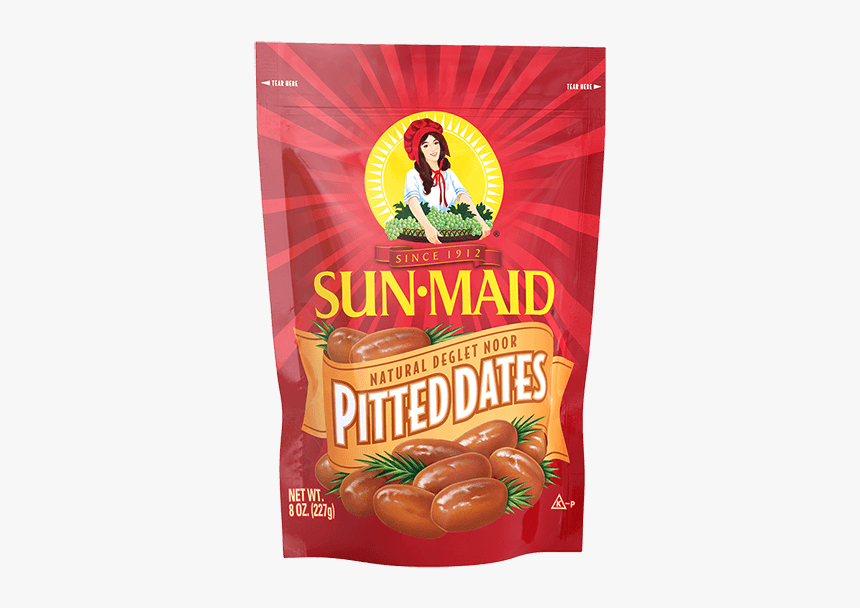 Sun-maid Natural Deglet Noor Pitted Dates 8 Oz - Debrecener, HD Png Download, Free Download